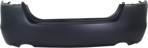 Rear Bumper Cover for Nissan Altima Sedan, Model Years 2013-2015, Primed (Ready to Paint), Replacement