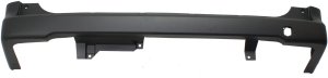 Rear Bumper Cover for Nissan NV200 2013-2021, Textured, S/SV Models, without Object Sensor Holes, Replacement