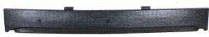 Rear Bumper Absorber for Nissan Altima Sedan, Textured Black, Impact Resistant, Model Years 2013-2018, Replacement