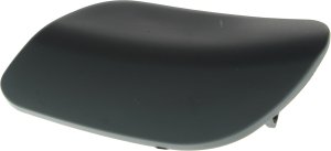 Primed (Ready to Paint) Headlight Washer Cover for Porsche Cayenne Base/S Models, 2008-2010, Left (Driver), Replacement