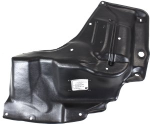 Engine Splash Shield for Pontiac Vibe Base Model, 2003-2008, Under Cover, Left Side, Manual Transmission, Replacement