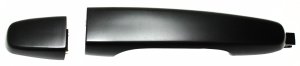 Front Exterior Door Handle for Pontiac G8 2008-2009/Holden Caprice 2011-2013, Right (Passenger), Primed (Ready to Paint) Black, Handle+Cover, Without Keyhole, Equals Rear, Replacement
