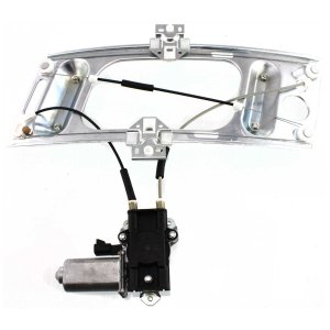 Front Window Regulator for Pontiac Grand Prix 1997-2002 / Chevrolet Monte Carlo 2000-2007, Right (Passenger), Power, with Motor, Coupe, Replacement