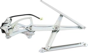 Power Front Window Regulator with Motor for Pontiac Vibe 2003-2008, Left (Driver) Side, Replacement