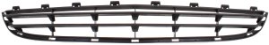 Front Bumper Grille for 2007-2009 Aura, Center Position, Primed (Ready to Paint), Replacement