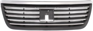 Grille for ION Sedan, Saturn 2005-2007, Gray Shell and Insert, Replacement