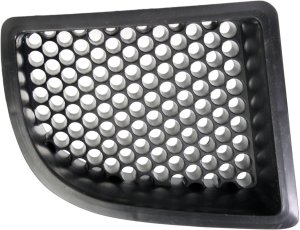 Fog Light Cover for Saturn VUE 2002-2005, Right (Passenger) Side, Textured Black, Replacement