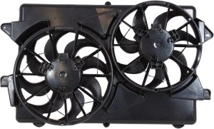 Radiator Fan Shroud Assembly for 2004-2007 Saturn VUE, 3.5L Engine, Replacement