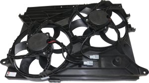 Radiator Fan Assembly for Saturn Vue 2008-2010, Chevrolet Captiva Sport 2012-2012, Dual Fan, Excluding Hybrid Model, Replacement