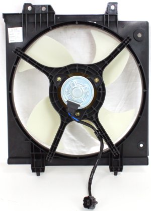 A/C Fan Shroud Assembly for Subaru Legacy 2000-2004, 4 Cylinder, Replacement