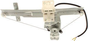 2003 - 2010 Saturn Ion Power Window Regulator with Motor - Rear, Left (Driver)