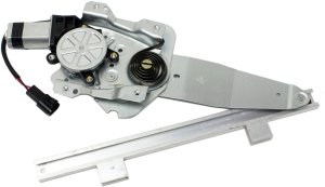 Power Rear Window Regulator with Motor for Saturn S-Series 1996-2002, Left (Driver), Sedan/Wagon, Replacement