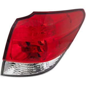 Tail Light for Subaru Outback 2010-2014, Right (Passenger) Side, Outer, Lens and Housing, Halogen, Replacement