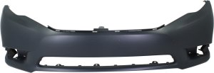 Front Bumper Cover for Toyota Avalon 2011-2012, Primed (Ready to Paint), Replacement