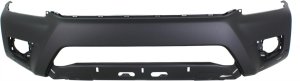 Front Bumper Cover for 2012-2013 Toyota Tacoma, X-Runner Model, Primed (Ready to Paint), Replacement