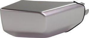 Front Bumper End for Toyota FJ Cruiser, 2007-2014 Model, Right (Passenger) Side, Silver, Without Special Edition Package, Replacement