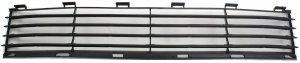 Front Bumper Grille for Toyota Prius 2004-2009, Lower Center Position, Textured Black Finish, Replacement