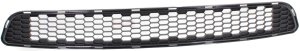 Front Bumper Grille for Toyota Sienna 2011-2017, Textured Gray (Excluding SE Model), Replacement