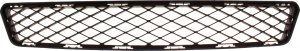 Textured Black Front Bumper Grille for 2010-2011 Toyota Camry SE Model, USA-Built Vehicle, Replacement