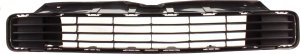 Front Bumper Grille for Toyota Prius 2010-2011, Textured Gray, Replacement