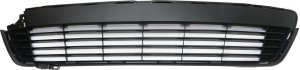 Textured Front Bumper Grille for 2014 Toyota Yaris, Hatchback, Lower, Designed for CE/Luxury/LE Models, Replacement, Specifically for France Built Vehicles