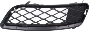 Front Bumper Grille for BMW X3 2011-2014 Right (Passenger), Outer, without M Package, without Parking Distance Control Sensor Holes, Replacement