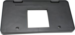 Textured Black Front License Plate Bracket for Toyota Sienna 2011-2017, Replacement