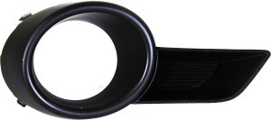 Front Fog Light Molding for 2008-2010 Toyota Highlander, Right (Passenger) Side, Paint to Match (Code 202), Replacement