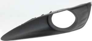 Front Fog Light Molding for Toyota Matrix 2009-2014, Left (Driver), Primed (Ready to Paint), Replacement