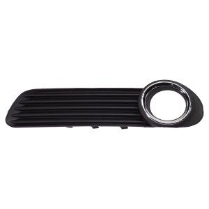 Front Fog Light Molding for 2008-2010 Toyota Avalon, Left (Driver), Black with Chrome Molding, Fits Models: Limited, Touring, XLS, Replacement