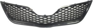Grille for 2010-2011 Toyota Camry, Painted Black Shell and Insert, SE Model, Replacement