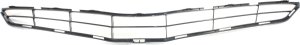 Lower Grille for Toyota Camry 2010-2011, Textured Dark Gray Shell and Insert for Hybrid Model, Replacement
