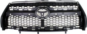 Primed-Black Grille for Toyota RAV4 Limited Model, 2009-2012, 2.5L Engine, Replacement