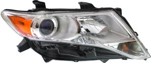 Headlight Assembly for Toyota Venza 2009-2012, Right (Passenger), HID/Xenon, Comes with HID Kit, Suitable for Base/Limited Models, Replacement