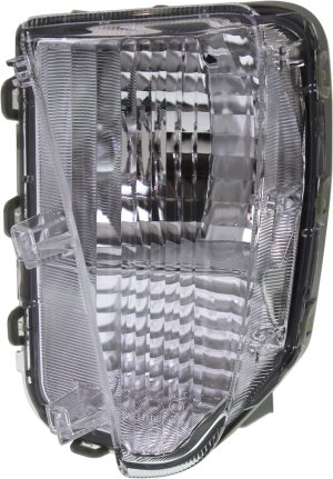 Signal Light for Toyota Prius Plug-In Model Years 2012-2015, Left (Driver), Lens and Housing, without Daytime Running Light, Replacement