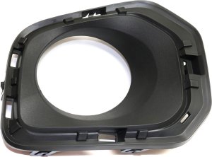 Front Fog Light Molding for 2016-2023 Toyota Tacoma, Left (Driver), Textured Black, Limited Model, Replacement