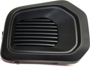 Fog Light Opening Cover for Toyota Tacoma 2016-2023, Left (Driver) Side, Textured Replacement