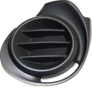 Fog Light Cover for Toyota Prius C 2015-2015, Left (Driver), Textured, Replacement