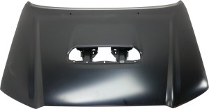 Hood Panel for 2012-2015 Toyota Tacoma, with Scoop Provision and Turbo Hole, Replacement