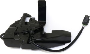 Hood Latch Assembly for Toyota Highlander 2014-2019, Steel, Suitable for Hybrid Models with Alarm System, Replacement