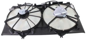 Radiator Fan Assembly for Toyota Camry 2007-2009, 4-Cylinder, Replacement