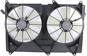 Radiator Fan Assembly for 2001-2003 Toyota Highlander, 4 Cylinder, without Towing Package, Replacement