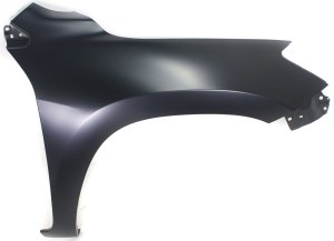 Front Fender for Toyota RAV4 2009-2012, Right (Passenger) Side, Primed (Ready to Paint), Designed for Japan Built Vehicle without Fender Flare Holes, Replacement