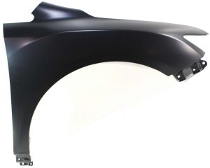 Front Fender for Toyota Venza 2009-2016, Right (Passenger) Side, Primed (Ready to Paint), Steel, Replacement