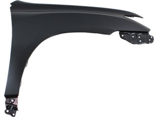 Front Fender for Toyota Highlander 2011-2013, Right (Passenger), Primed (Ready to Paint), Excludes Hybrid Models, without Antenna Hole, Replacement