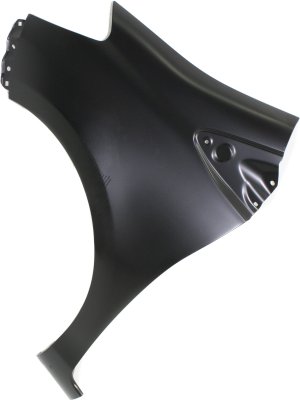 Front Fender for Toyota Yaris 2012-2014, Left (Driver) Side, Primed (Ready to Paint), Hatchback, Japan Built Vehicle, with Rear Intermittent Wiper, Replacement