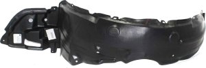 Front Fender Liner Right (Passenger) for Toyota Corolla 2009-2010, Vacuum Form, Replacement