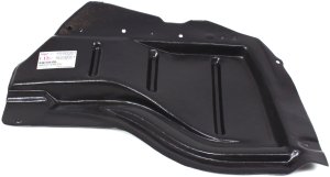 Front Fender Liner for Toyota Sequoia 2008-2022, Left (Driver) Side Extension, Front Section, Vacuum Form Plastic, Replacement