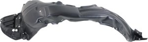 Front Fender Liner for Toyota Yaris SE Model 2012-2014, Left (Driver), Plastic, Vacuum Form, for Japan Built Vehicle, Replacement