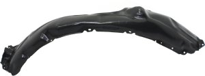 Front Fender Liner for Toyota Camry 2014, Left (Driver), Plastic, Vacuum Form, Compatible with L/LE/XLE Models, From 2012-2013, Replacement